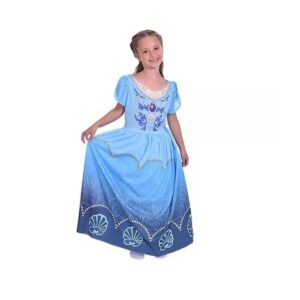 Disfraz Princesa Sofia Turquesa Talle 2.