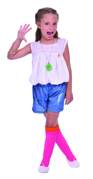 Disfraz Soy Luna Con Collar Luminoso - Talle 0
