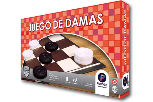 Damas - Juego De Mesa - Plastigal - Imagen 1