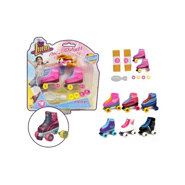 Patines Para Dedos Soy Luna Incluye Rueditas - Imagen 1