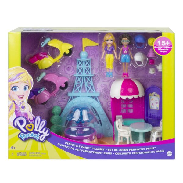 206-6024_6 Polly Pocket Set de juego aventuras en París. - Imagen 1