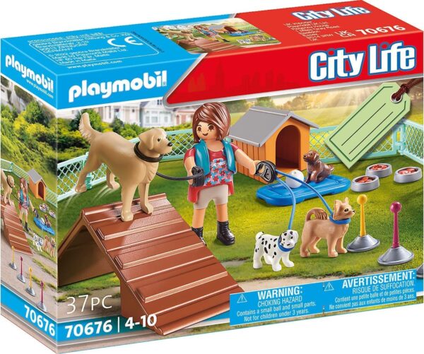 Set De Regalo Entrenadora De Perros - Playmobil. - Imagen 1