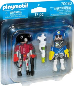 Policía Y Ladrón Del Espacio - Playmobil.