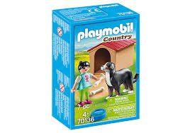 Nena Con Perro - Playmobil.
