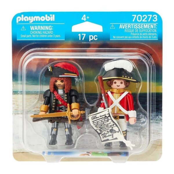 Pirata Y Soldado Dúo Pack - Playmobil. - Imagen 1
