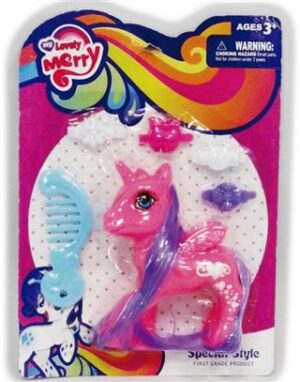 Pony Unicornio Con Peine