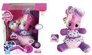 Pony Unicornio  De Peluche Con Chupete Interactivo