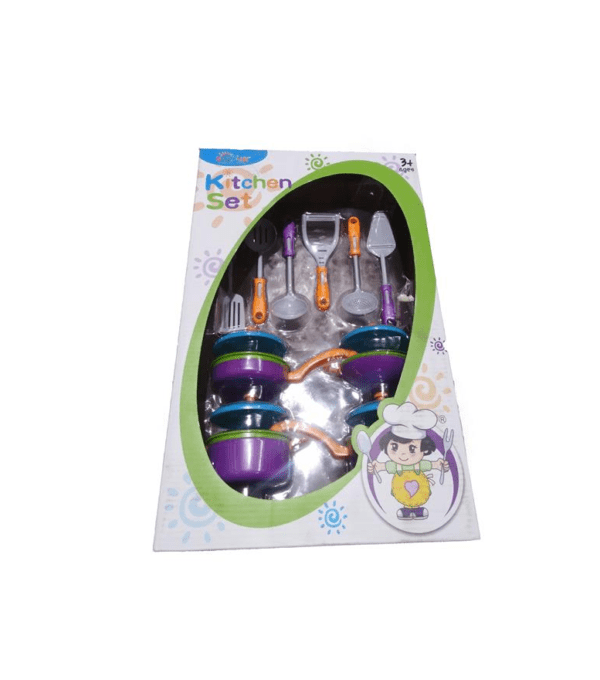 Juego De Cocina Completo En Caja Visor - Imagen 1