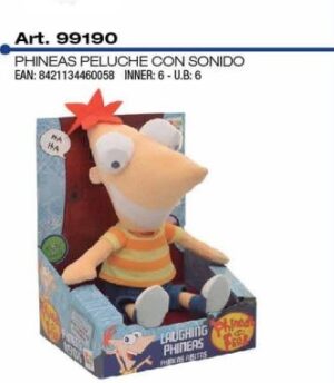 Peluche Phineas Peluche Con Sonido