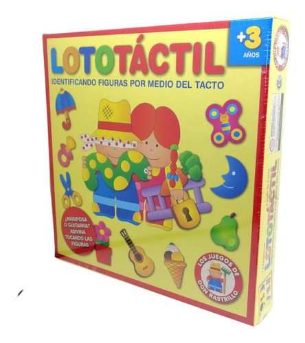 MLA1123496399_1 Lototáctil- Los Juegos De Don Rastrillo- Juego De Mesa - Imagen 1