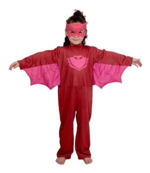 Disfraz Pjmasks Owlette rojo talle 2 - New Toys.