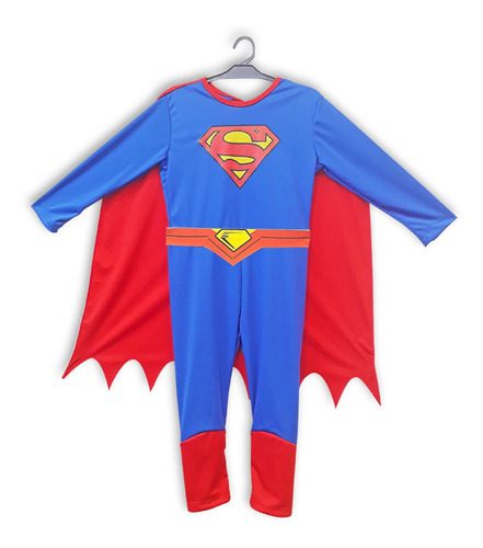 MLA1154176022_1 Disfraz superman clásico talle 2. - Imagen 1