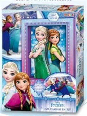 Mi Cuadro En 3d Frozen . Cuadro Para Armar Con Dos Escenas T