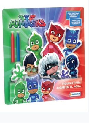 Pj Masks -figuras Eva Para Jugar En El Agua