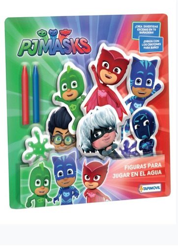 MLA782188366_1 Pj Masks -figuras Eva Para Jugar En El Agua - Imagen 1