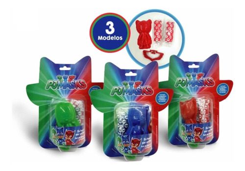 MLA784100251_1 Pj Masks Es Hora De Ser Un Héroe Kreker 50021 Masas Y Molde - Imagen 1