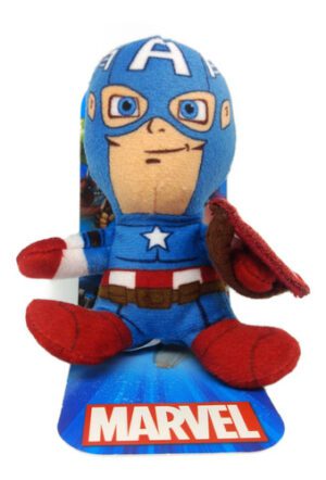 Peluche Mini Marvel 7 Cm - Modelos Surtidos X Un