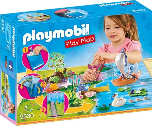 MLA804371734_1 Play Map Hadas De Jardín -playmobil - Imagen 1