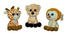 Animales Sentados  De Peluche  De 24cm