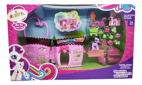 MLA813811794_1 Juego Ponypon Market House. Tienda De Compras Para Pony - Imagen 1