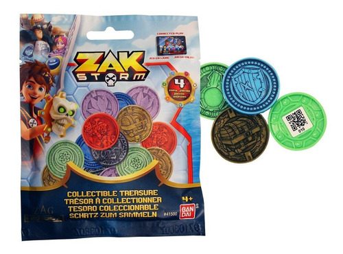 MLA820943930_1 Pack Monedas Sorpresas X 4 Zak - Imagen 1