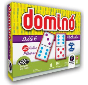 Juego De Mesa - Domino Multicolor