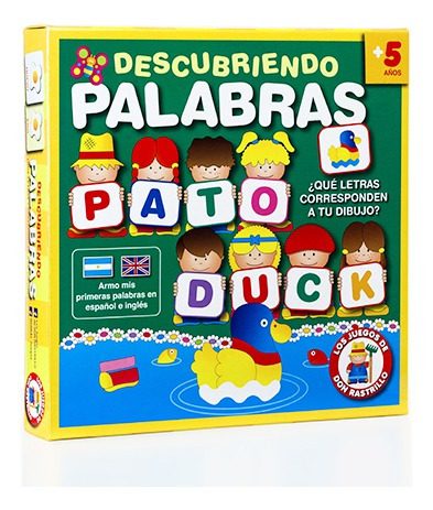 MLA867764178_1 Juego De Mesa - Descubriendo Palabras- Don Rastrillo - Imagen 1