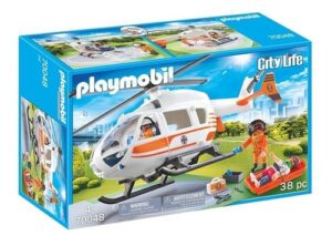 Helicóptero De Rescate- Playmobil.