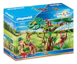 Orangutanes Con Árbol - Playmobil.