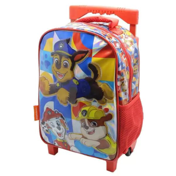 Mochila escolar Paw Patrol de 12" con carro - Cresko. - Imagen 1