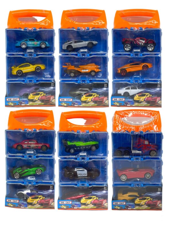 Valija con 3 Autos. - Imagen 1