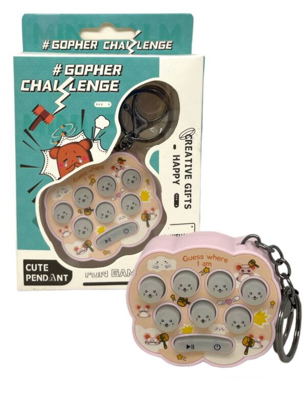 Llavero aplasta el topo mini. - Imagen 1