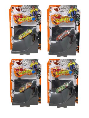 Skatepark con rampa.