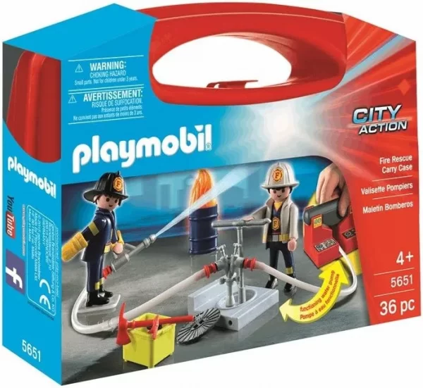 5651 Maletín bomberos - Playmobil - Imagen 1