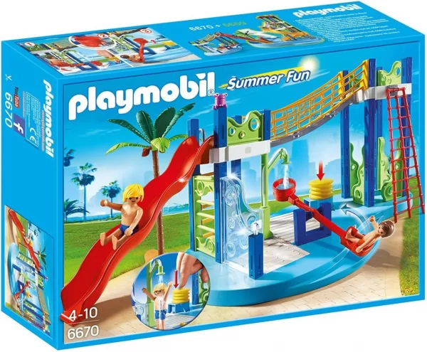 Parque acuático zona de juegos Summer fun - Playmobil - Imagen 1