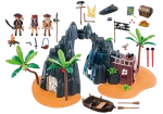 Isla del tesoro pirata con celda - Playmobil - Imagen 2
