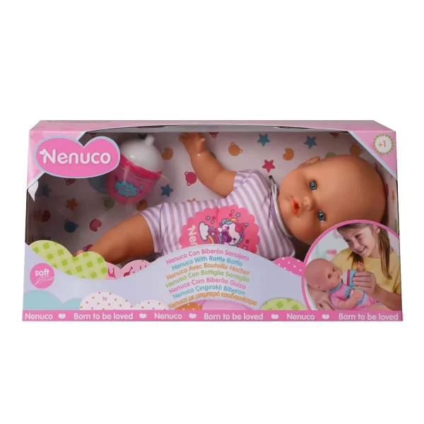 83+12087 Bebe Nenuco Biberón/Sonajero . - Imagen 1