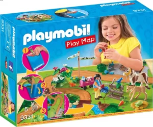 Playmap paseo con ponis - Playmobil