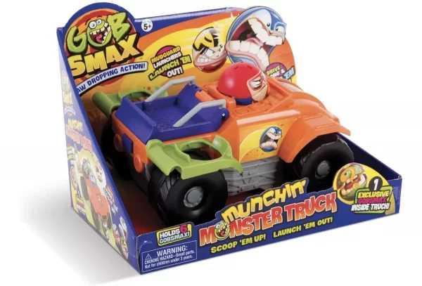 Auto Monster truck Gobsmax con lanzador - Imagen 1