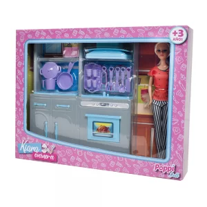 Muñeca Kiara cocinera - Poppi