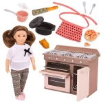 Muñeca Lori Cornelia con accesorios de cocina - Imagen 7