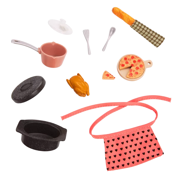 Muñeca Lori Cornelia con accesorios de cocina - Imagen 8