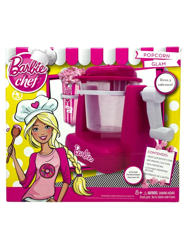 Pop corn glam pochoclera Barbie - Faydi. - Imagen 1