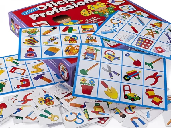 Juego de mesa Lotería de oficios y profesiones - Ruibal - Imagen 3