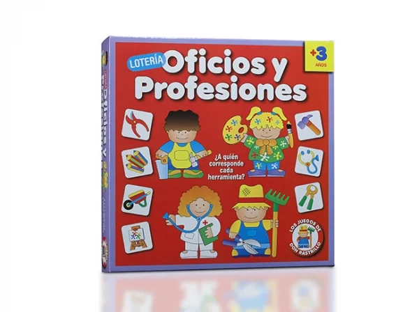 Juego de mesa Lotería de oficios y profesiones - Ruibal - Imagen 1