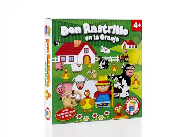 272H460_3 Juego de mesa Don rastrillo en la granja - Ruibal - Imagen 1