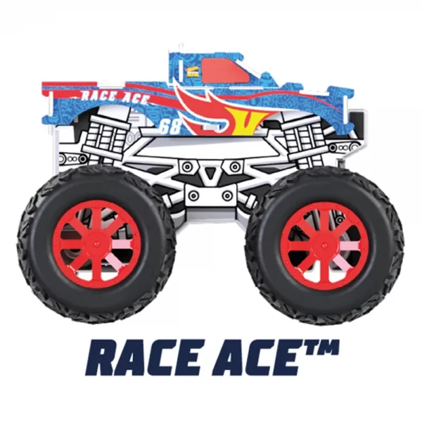 Hot Wheels vehículos Maker kitz monster truck - Imagen 3