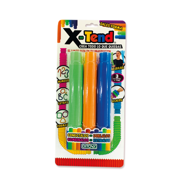 Tubos X - Tend X3 - Ditoys. - Imagen 1