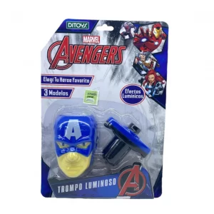Trompo luminoso Avengers - Ditoys