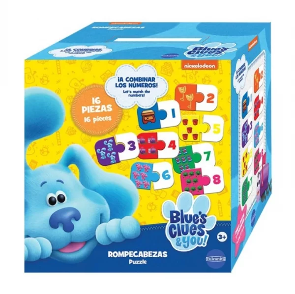 Las pistas de Blue aprendiendo números - Vulcanita - Imagen 1
